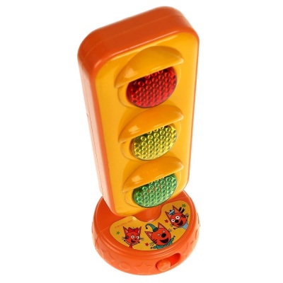 Развивающая игрушка Обучающий светофор Три Кота Умка HT878-R4