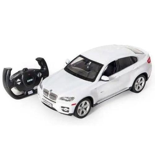 Машина на радиоуправлении BMW X6 белый Rastar 31400W фото 3