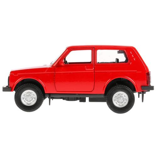 Коллекционная машинка Lada 4 x 4 Технопарк LADA4x4-RD фото 3