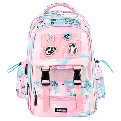 Рюкзак школьный для девочки Kapika BG03-80 розовый 2