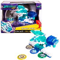 Робот-трансформер Дикий Скричер Соник Фиш Screechers Wild Sonic Fish 40672