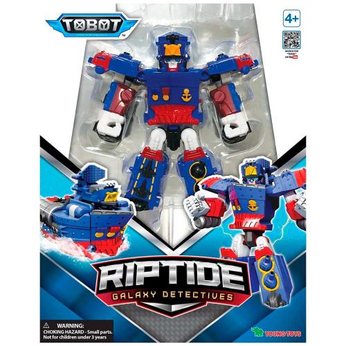 Робот-трансформер Тобот Детективы Галактики Риптид Young Toys 301119 фото 4
