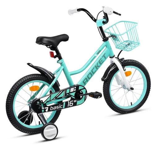Велосипед двухколёсный 16 Rocket Basic 16.BASIC.TQ.25 бирюзовый фото 2
