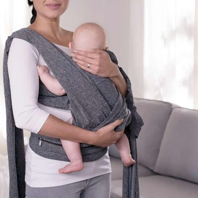 Переноска Boppy Comfyfit серая Chicco 07079949470000-2 Переноска Boppy Comfyfit серая Chicco 07079949470000-2