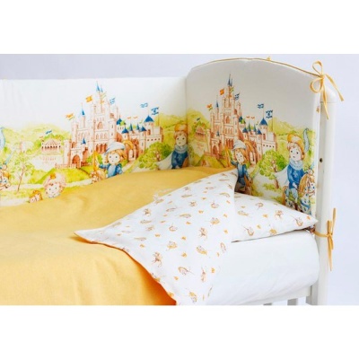 Комплект детского постельного белья 3 предмета Lappetti 3028F Там снятся сказки 2