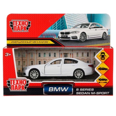 Коллекционная машинка BMW 5-ER Sedan M-Sport Технопарк 5ER-12-WH 5