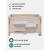 Манеж детский MOWBaby Play Plus RP102 beige