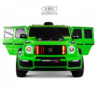 Детский электромобиль RiverToys Z777ZZ зеленый