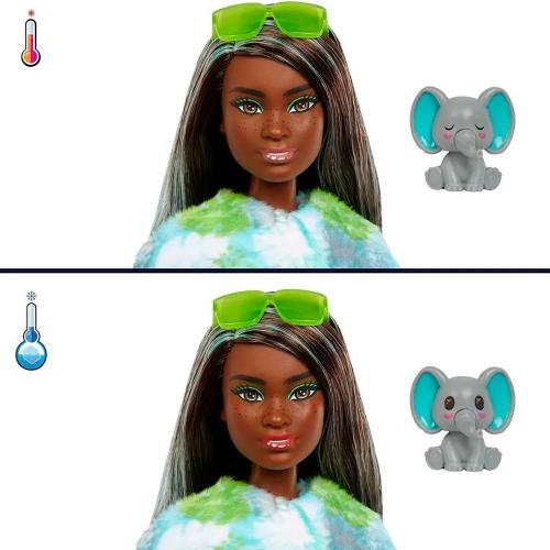 Кукла Барби Джунгли плюшевый костюм слона 30 см Mattel HKP98 фото 3
