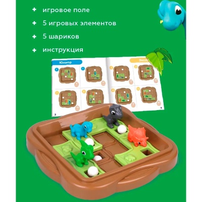 Настольная логическая игра Динозавры On time 45096 2
