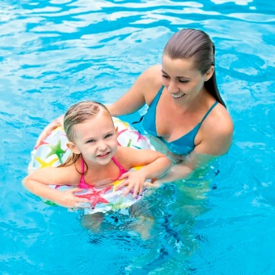 Круг для плавания Пестрый Intex 59230 2