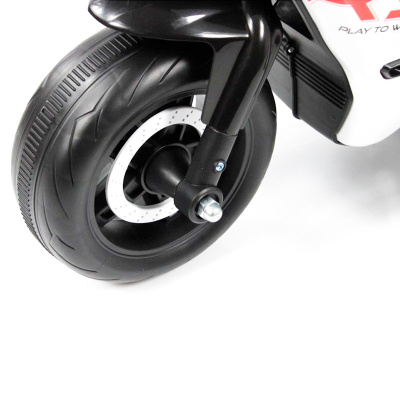 Детский электротрицикл RiverToys K002PX белый