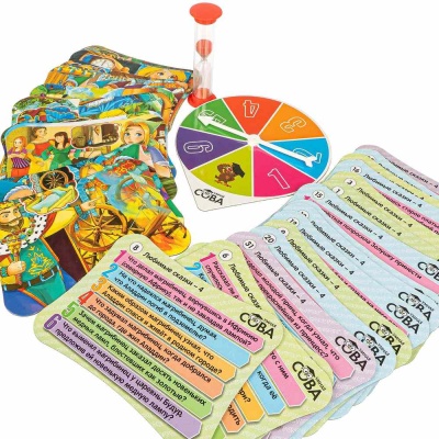 Настольная игра-викторина Умная Сова Любимые сказки 4 Bondibon ВВ4840