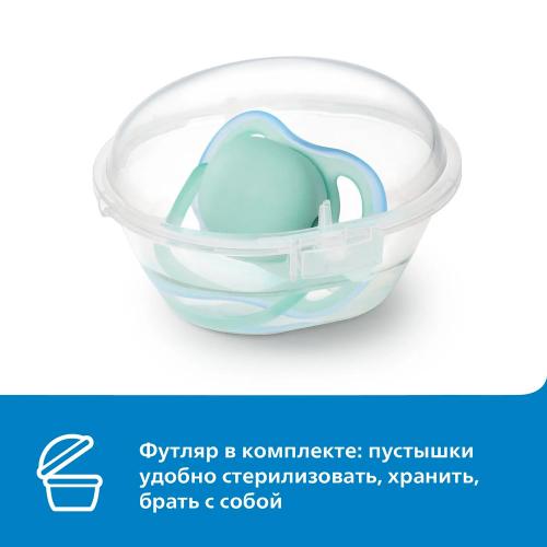 Пустышка Avent Ultra air image 0-6 месяцев Avent SCF086/03 фото 4