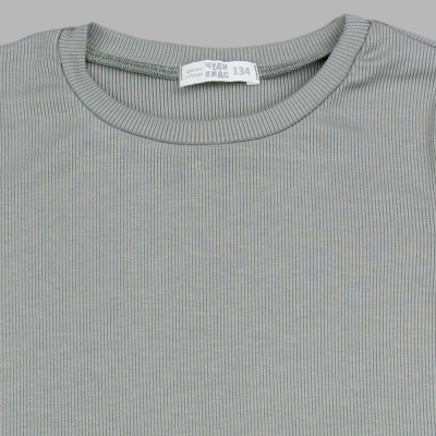 Лонгслив Чуди Кидс 504125Ц2-3 полынь 02