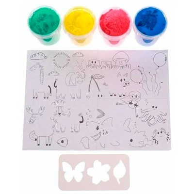 Набор для детского творчества Рисуем пальчиками Dream Makers TA1406 2