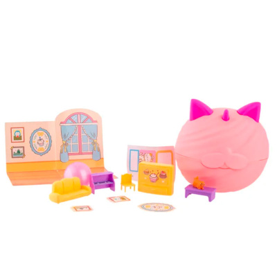 Игровая набор Румбокс Домик с котиком-сюрпризом KiddiePlay 42701 2