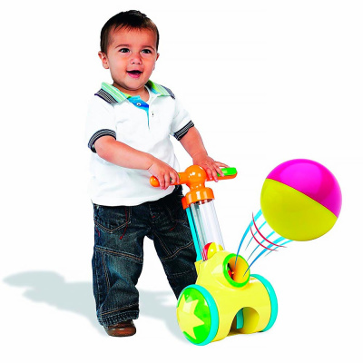 Стреляющая шариками игрушка Толкай Запускай Собирай Toomies Tomy E71161/67550 2