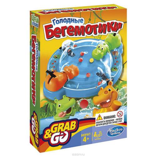 Настольная дорожная игра Голодные бегемотики Hasbro B1001