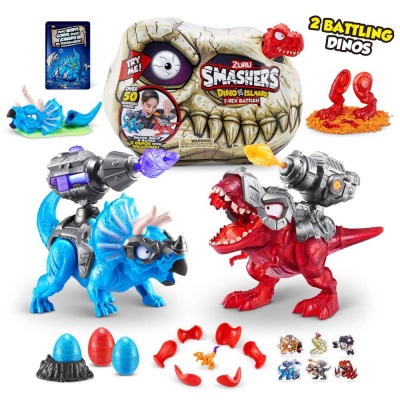 Игровой набор Smashers T-Rex Battle Zuru 74102
