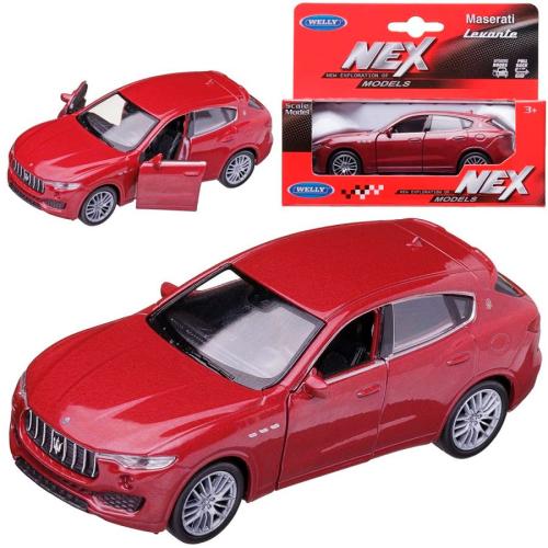 Машинка инерционная Maserati Levante масштаб 1:38 Welly 43739W фото 2