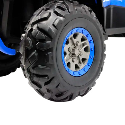 Детский электроквадроцикл Spider RiverToys H999HH синий
