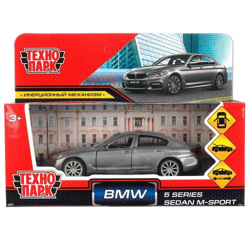 Коллекционная машинка BMW 5-ER Sedan M-Sport Технопарк 5ER-12-GY фото 5