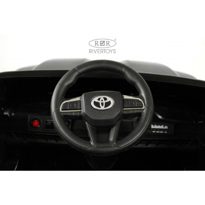 Детский электромобиль RiverToys G555GG чёрный