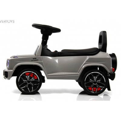 Детский толокар Mercedes-Benz G63 RiverToys Z001ZZ-D серый бриллиант 04