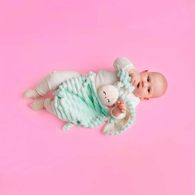 Игрушка комфортер Зайка Банни Нежная мята Мякиши 772 05