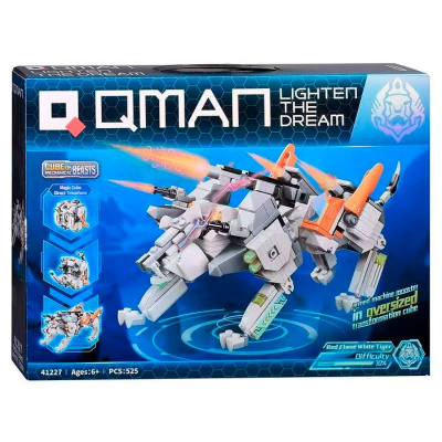 Конструктор Волк Куб трансформер 525 деталей 41227 Qman FCJ0855031 2
