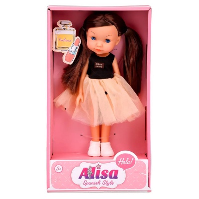 Кукла Alisa Spanish Style 23 см каштановые волосы 1Toy Т26230