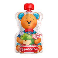 Пюре Яблоко 100 г с 4 месяцев Bambolina