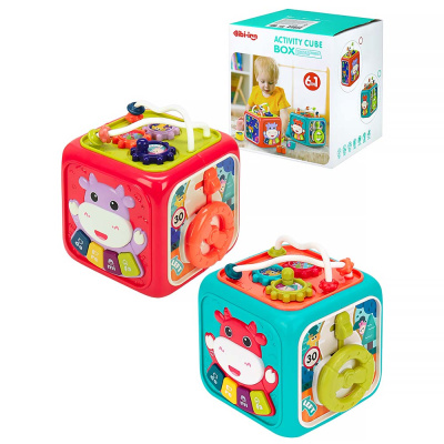 Куб логический 6 в 1 свет звук Рыжий кот 2321842 5