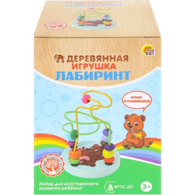 Лабиринт Мишка Рыжий Кот ИД-3154 4