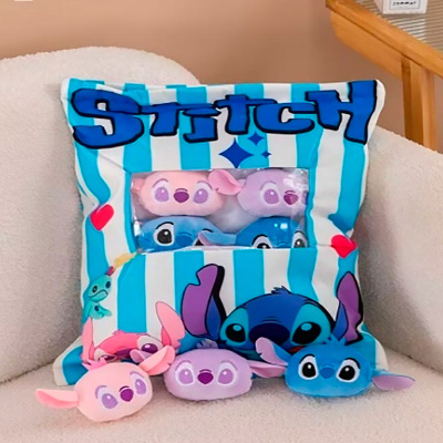 Подушка с мягкими игрушками Стич 40 см TT2976-40 2