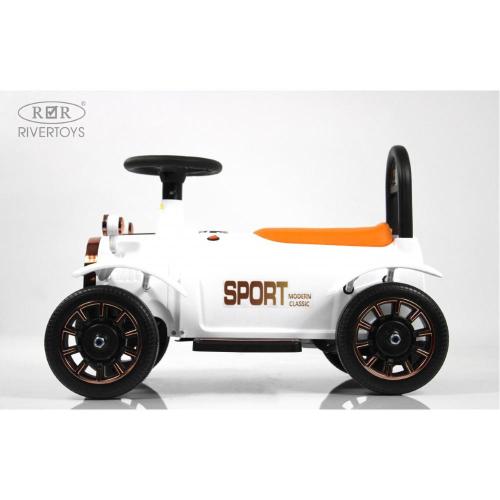 Детский электромобиль RiverToys K222PX белый фото 10