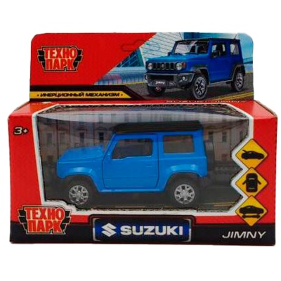 Машина металлическая Suzuki Jimny Технодрайв JIMNY-12-BUBK 4