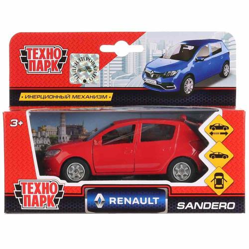 Коллекционная машинка Renault Sandero Технопарк SB-17-61-RS-N(RE)-WB фото 5