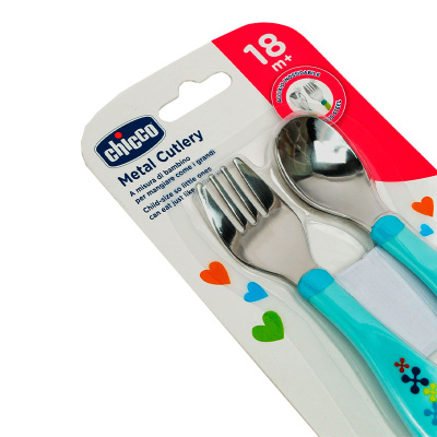 Набор столовых приборов Metal Cutlery Chicco 00016102250000 5