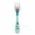 Набор столовых приборов Metal Cutlery Chicco 00016102250000 Набор столовых приборов Metal Cutlery Chicco 00016102250000