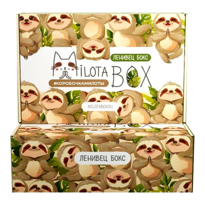 Подарочный набор MilotaBox Sloth Box iLikeGift MB102 3