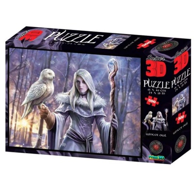 Стерео пазл Prime 3D 10344 Зимняя сова