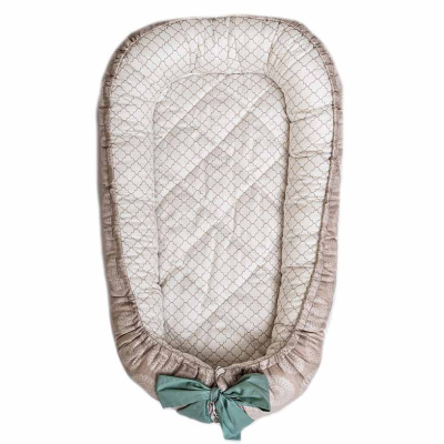 Кокон гнездышко Ривьера с матрасиком Perina 4100 беж