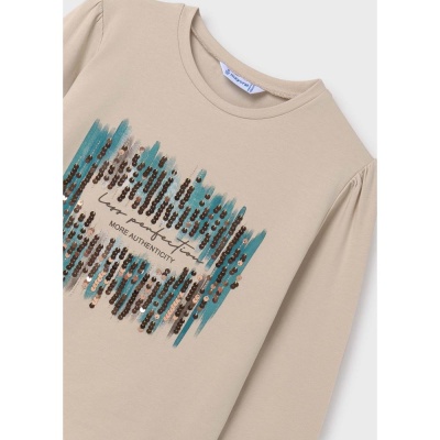 Лонгслив Mayoral 7003/67 бежевый 02