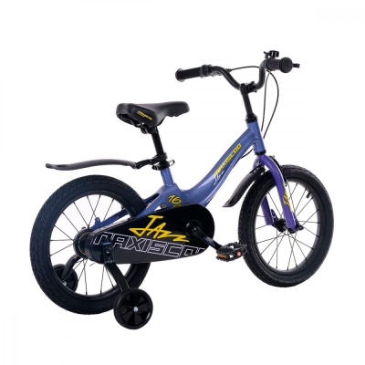 Велосипед детский Maxiscoo Jazz Стандарт 16'' 2024 Maxitoys MSC-J1631 синий карбон 2