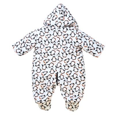 Комбинезон демисезонный Пингвины Чуди Кидс 123424 белый 05