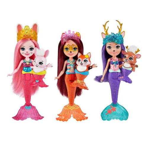 Набор из трех кукол Волшебные русалочки Enchantimals Mattel HCF87 фото 3