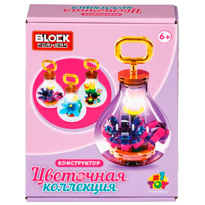 Конструктор Цветочной коллекции Эхеверия Жемчужина Нюрнберга Blockformers 1toy Т26523 3