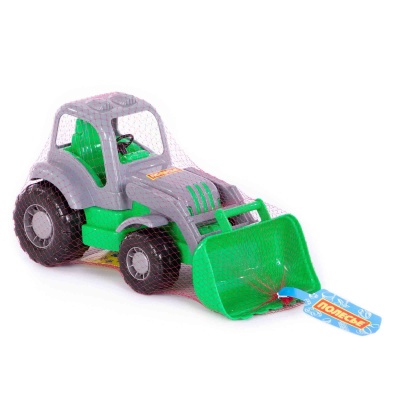 Игрушка Силач трактор-погрузчик Полесье 45058 1